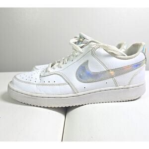 Nike Womens Court Vision Low CW5596-100 Womens 9.5 White Shoes Sneakers